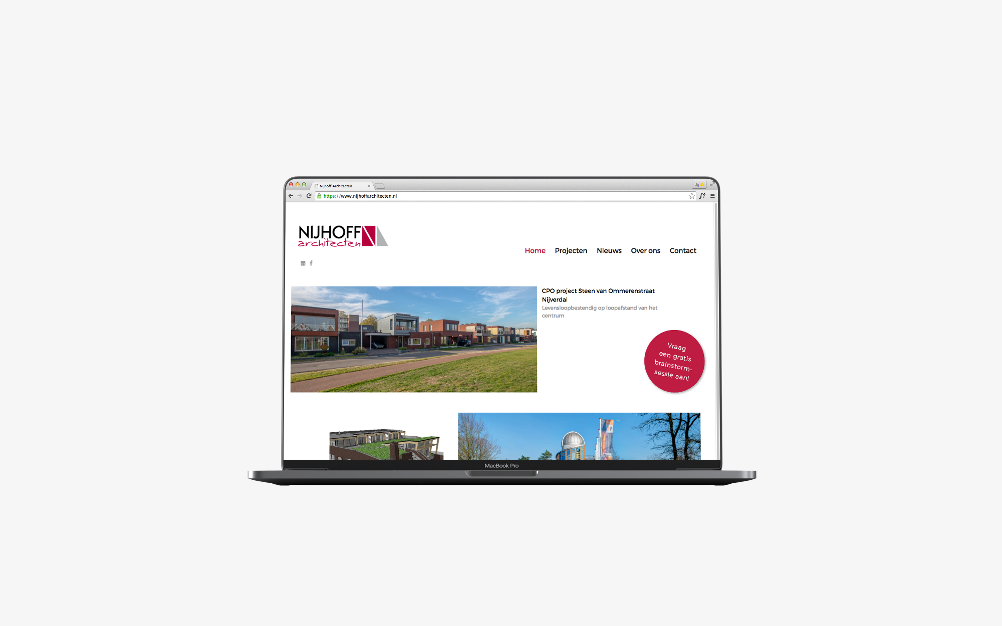 Website Nijhoff Architecten